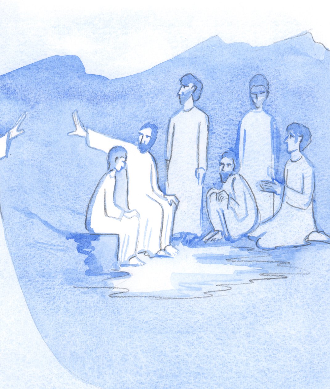 Ein wahrer Jünger bleibt Christus nahe, lernt von ihm und ist sich seiner Liebe sicher, auch wenn Christus fern zu sein scheint. von Elizabeth Wang