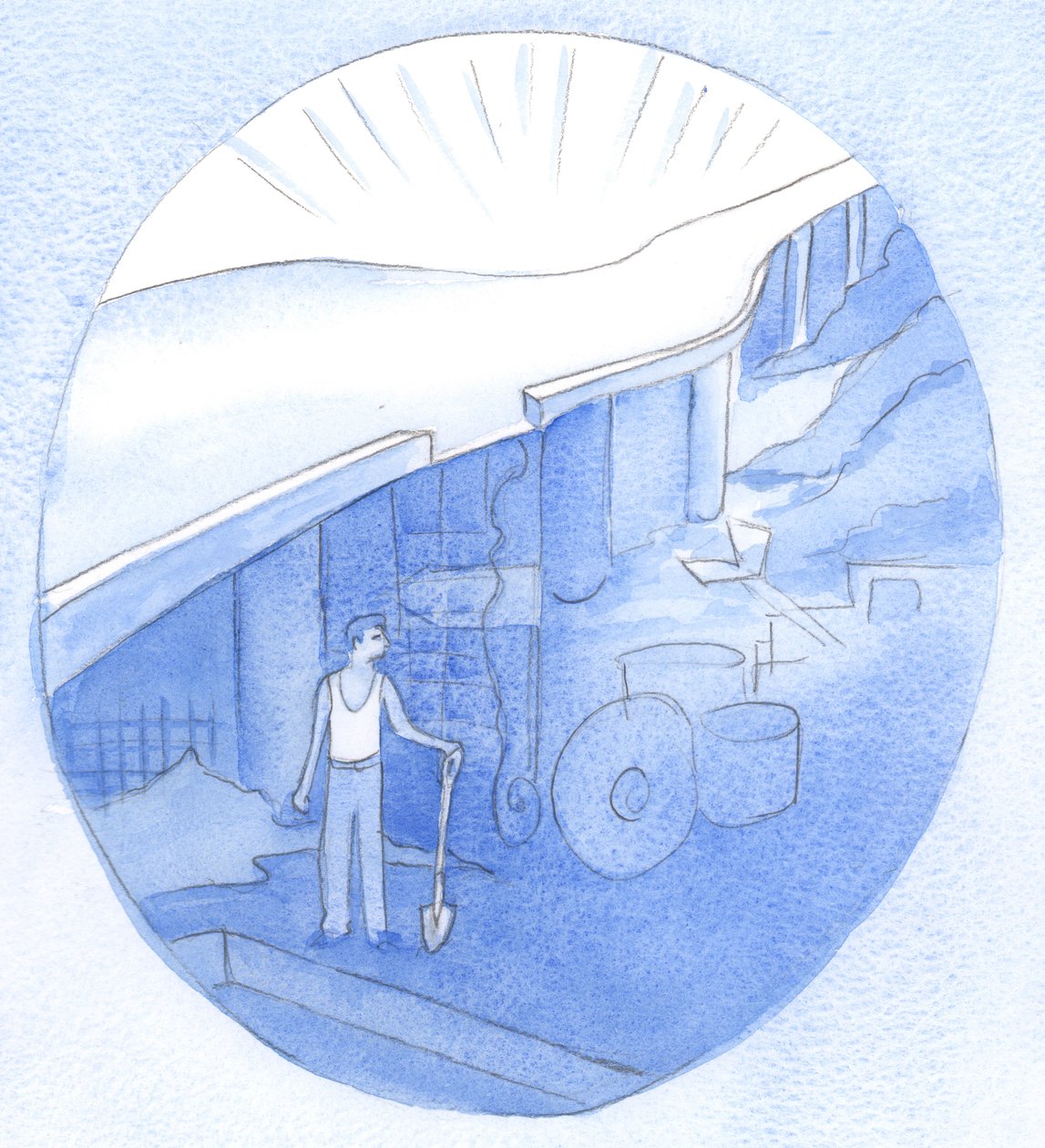 Wie ein erschöpfter Arbeiter eines Tages erstaunt auf die glänzende Straße blicken könnte, die durch seine Arbeit gebaut wurde, so werden wir eines Tages staunen, wenn Gottes 
