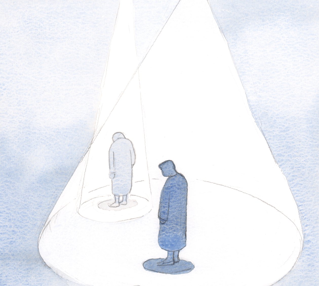 Durch unsere kleinste Tat der Reue und Demut vergrößert Gott unser Verständnis, wie ein wachsender Lichtkreis. von Elizabeth Wang