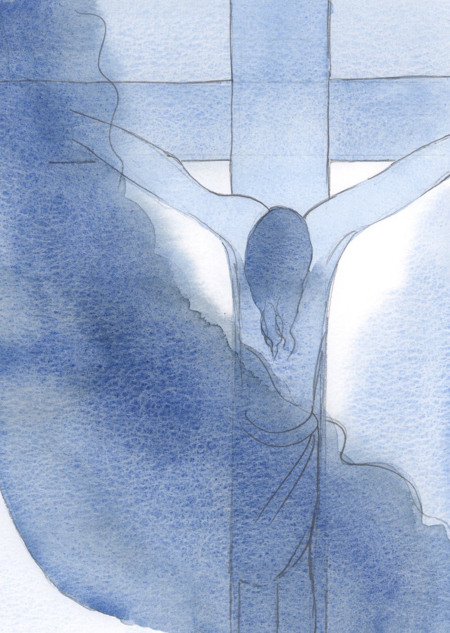 Ich sah Jesus, gekreuzigt und blutig, mit gesenktem Kopf in Qualen. Dies ist, wohin die Liebe ihn brachte von Elizabeth Wang