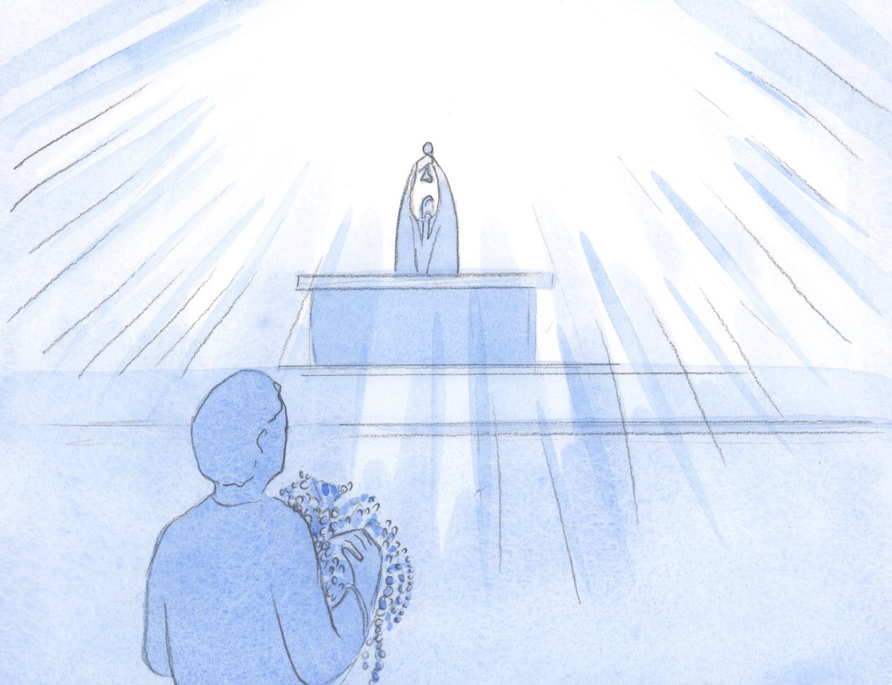 Es schien, als würden wir Armvoll Perlen und Rubine für Gott den Vater tragen: Jesus ist unser Dank, Lob, Wiedergutmachung und Bitte von Elizabeth Wang