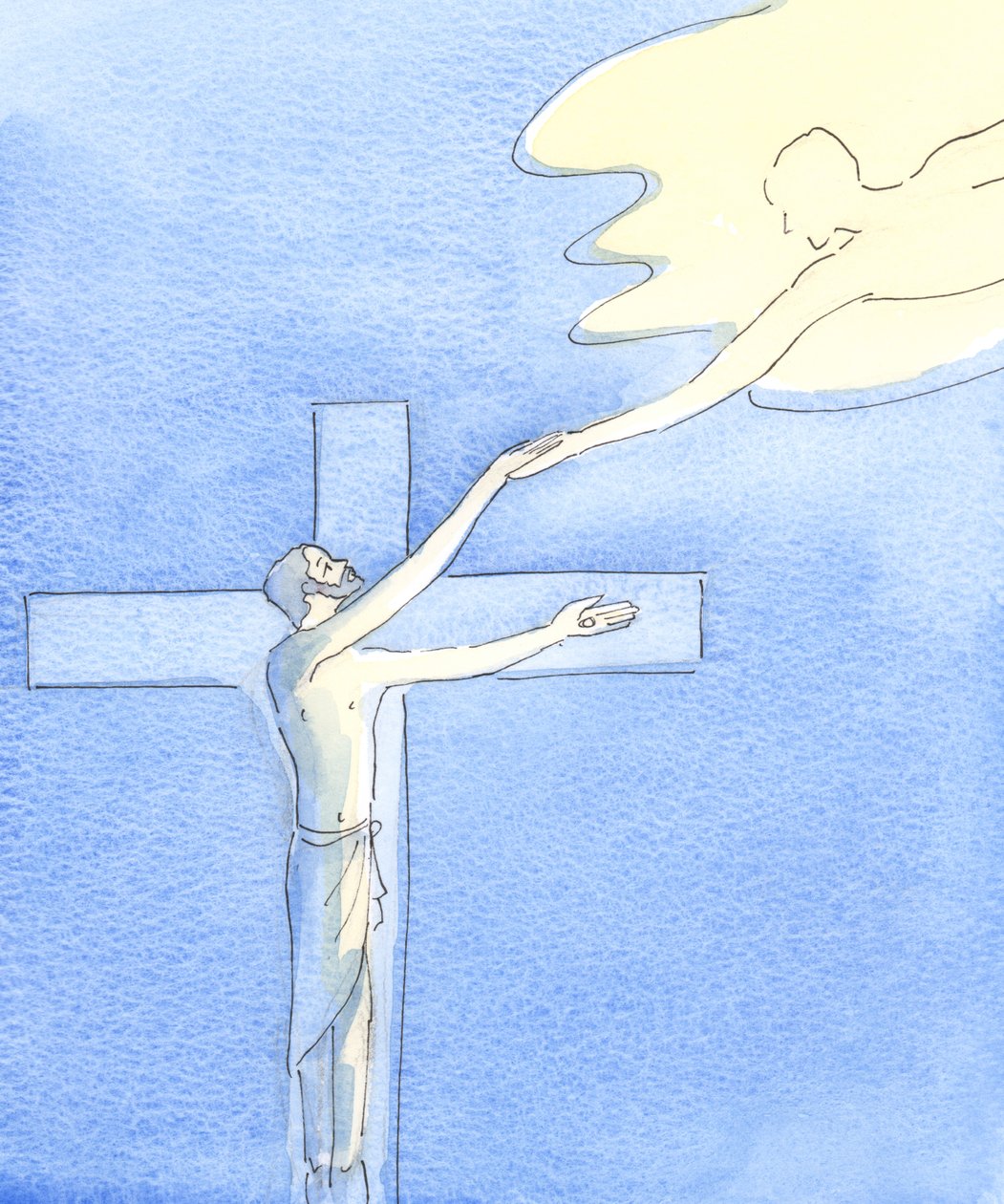 Es war auf Golgatha, dass Christus eine Brücke baute, durch die alle, die zu ihm kommen, den Himmel erreichen können; und es ist in der Messe, dass wir Golgatha finden von Elizabeth Wang