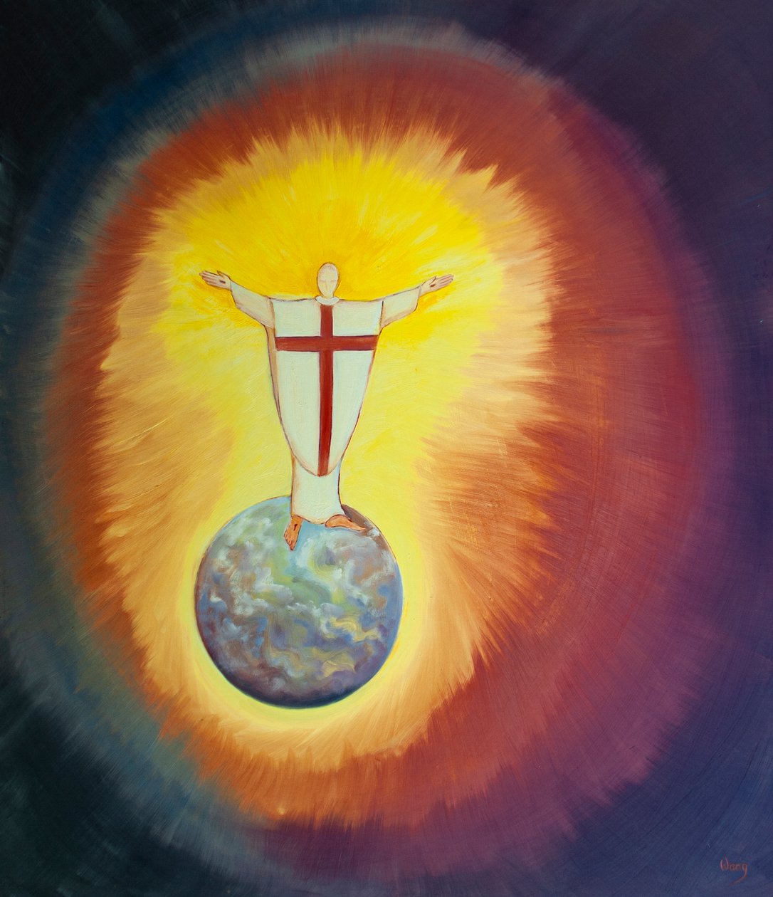Jesus Christus ist unser Hohepriester, der für uns bei jeder Messe zum Vater Fürsprache hält von Elizabeth Wang