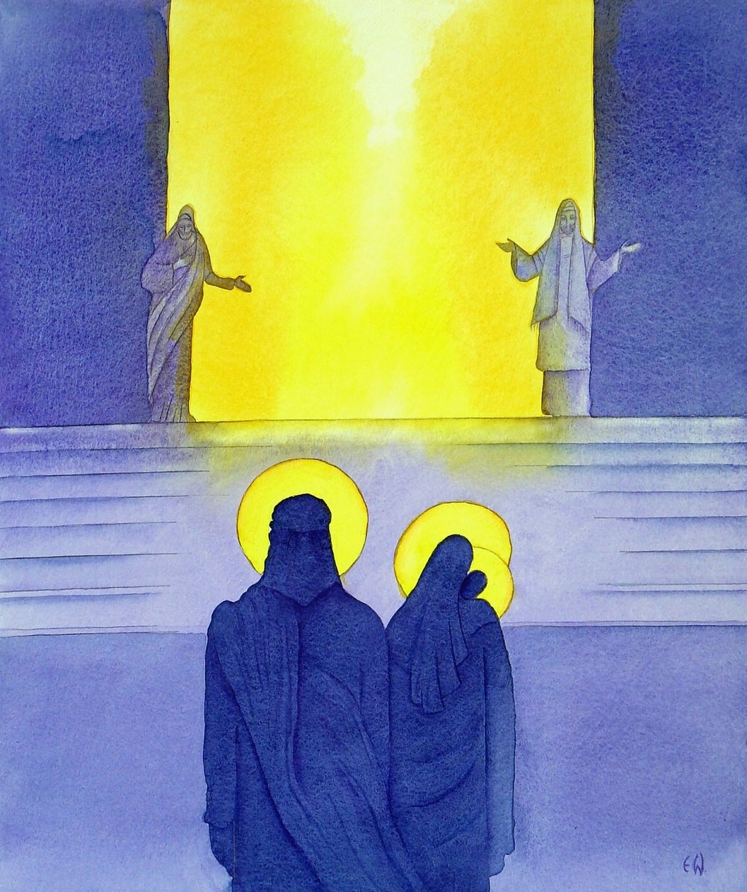 Die Darstellung im Tempel von Elizabeth Wang