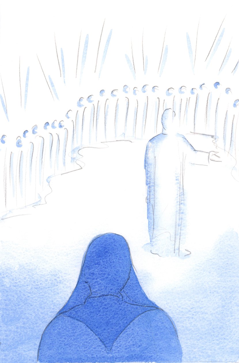 Die Heiligen des Himmels freuen sich über unsere Liebe zu Christus und unsere guten Taten, denn alle Freude im Himmel wird geteilt von Elizabeth Wang