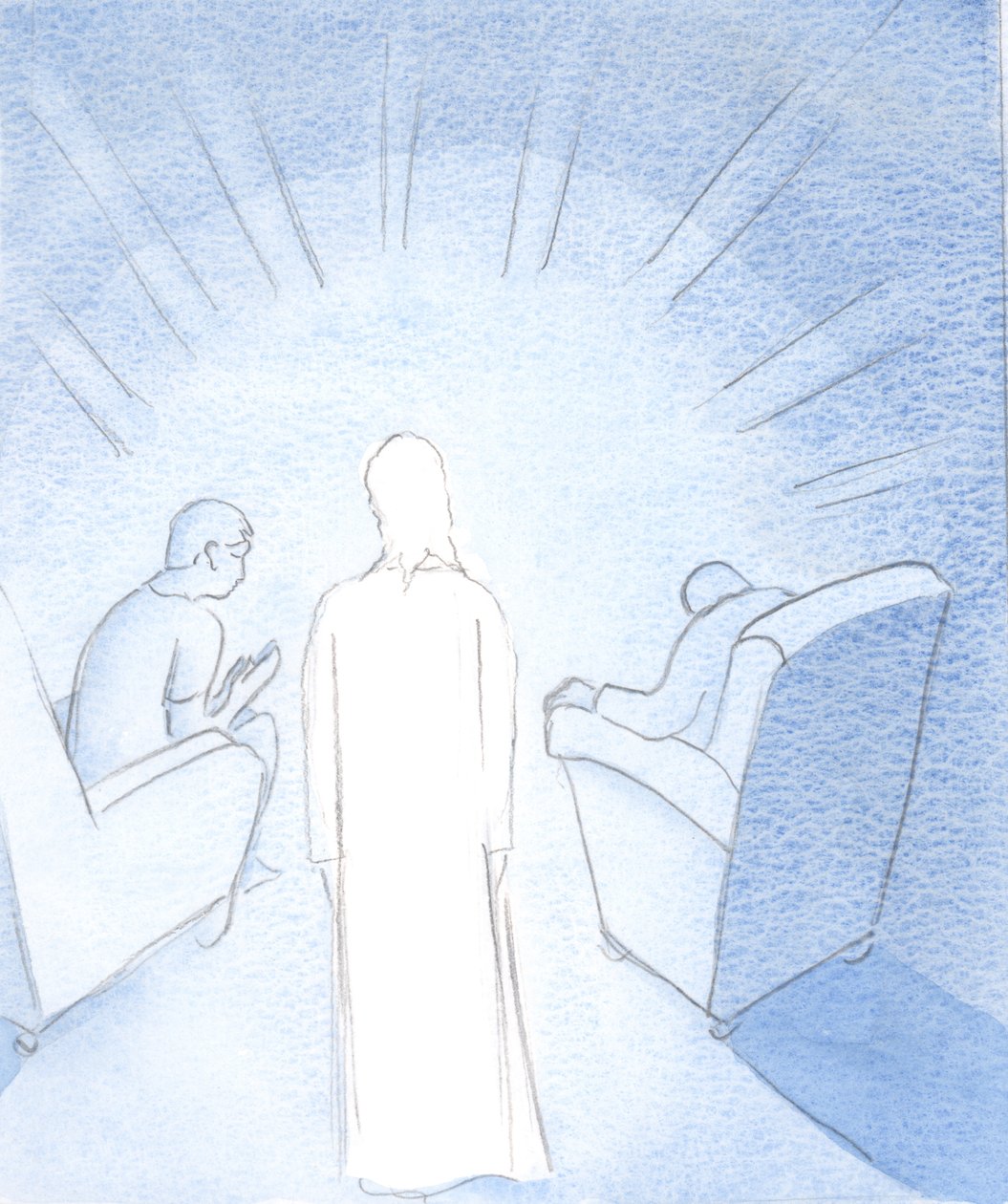 Wenn zwei oder drei im Namen Jesu versammelt sind, ist er zwischen ihnen von Elizabeth Wang