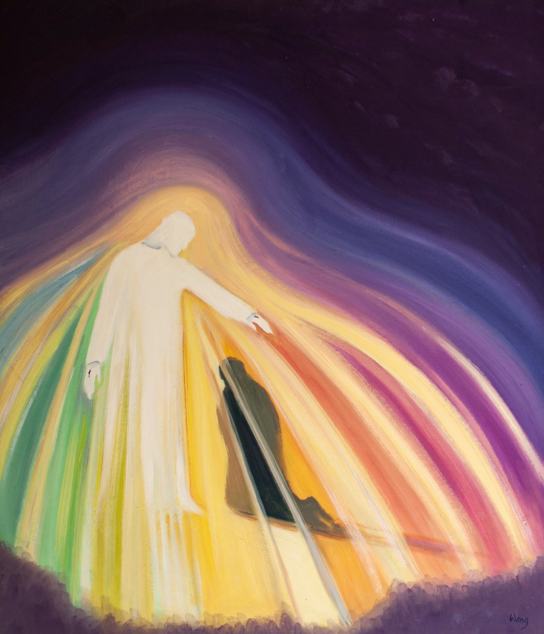Wo immer Christus ist, sind seine Tugenden, und er gießt sie reichlich über uns aus von Elizabeth Wang