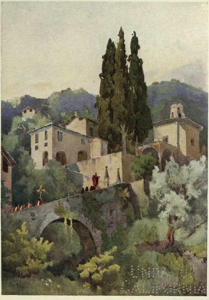 La Madonna della Pace, Lago di Como, Illustration aus 