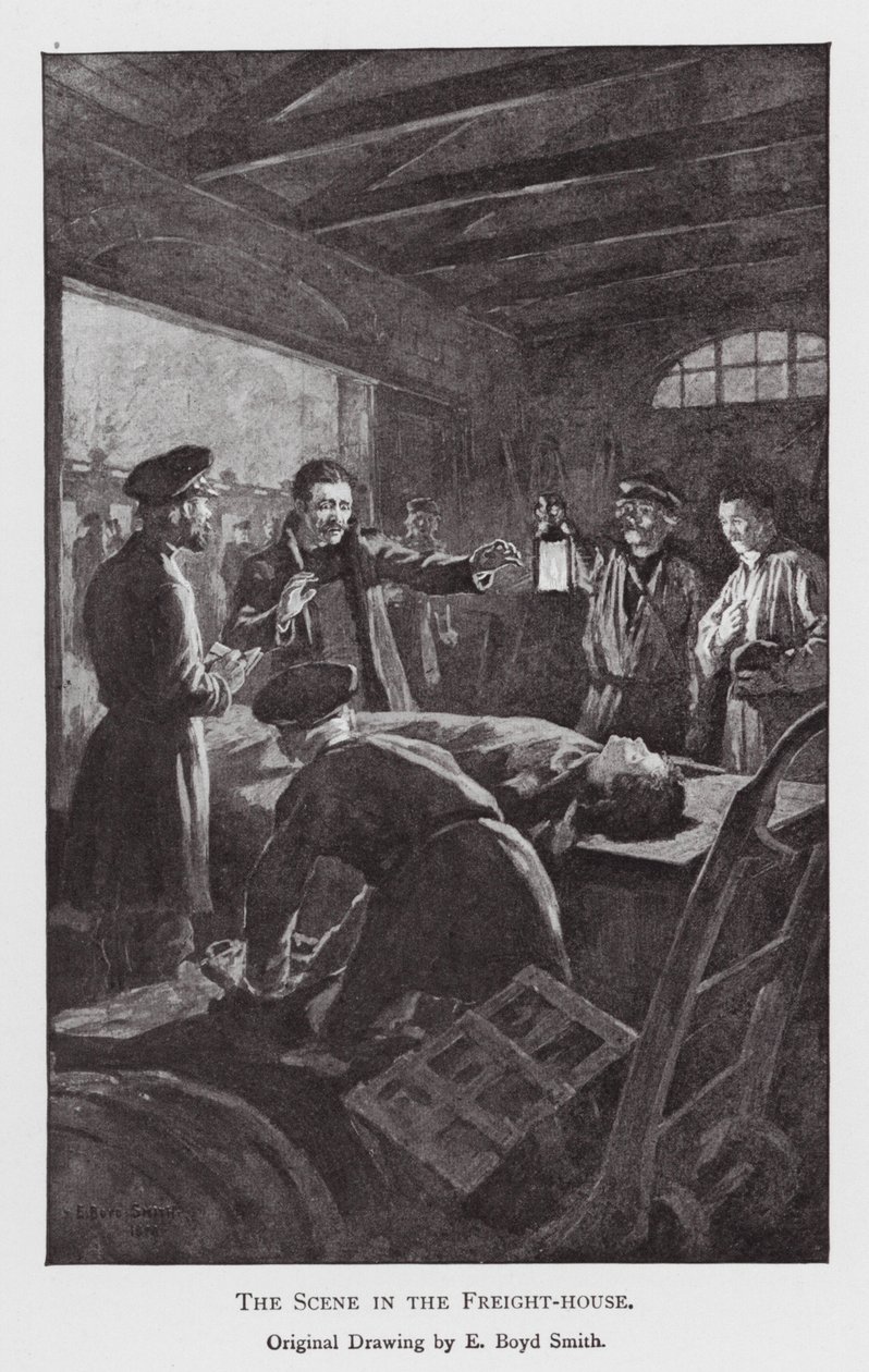 Illustration für Anna Karenina von Leo Tolstoi von Elmer Boyd Smith