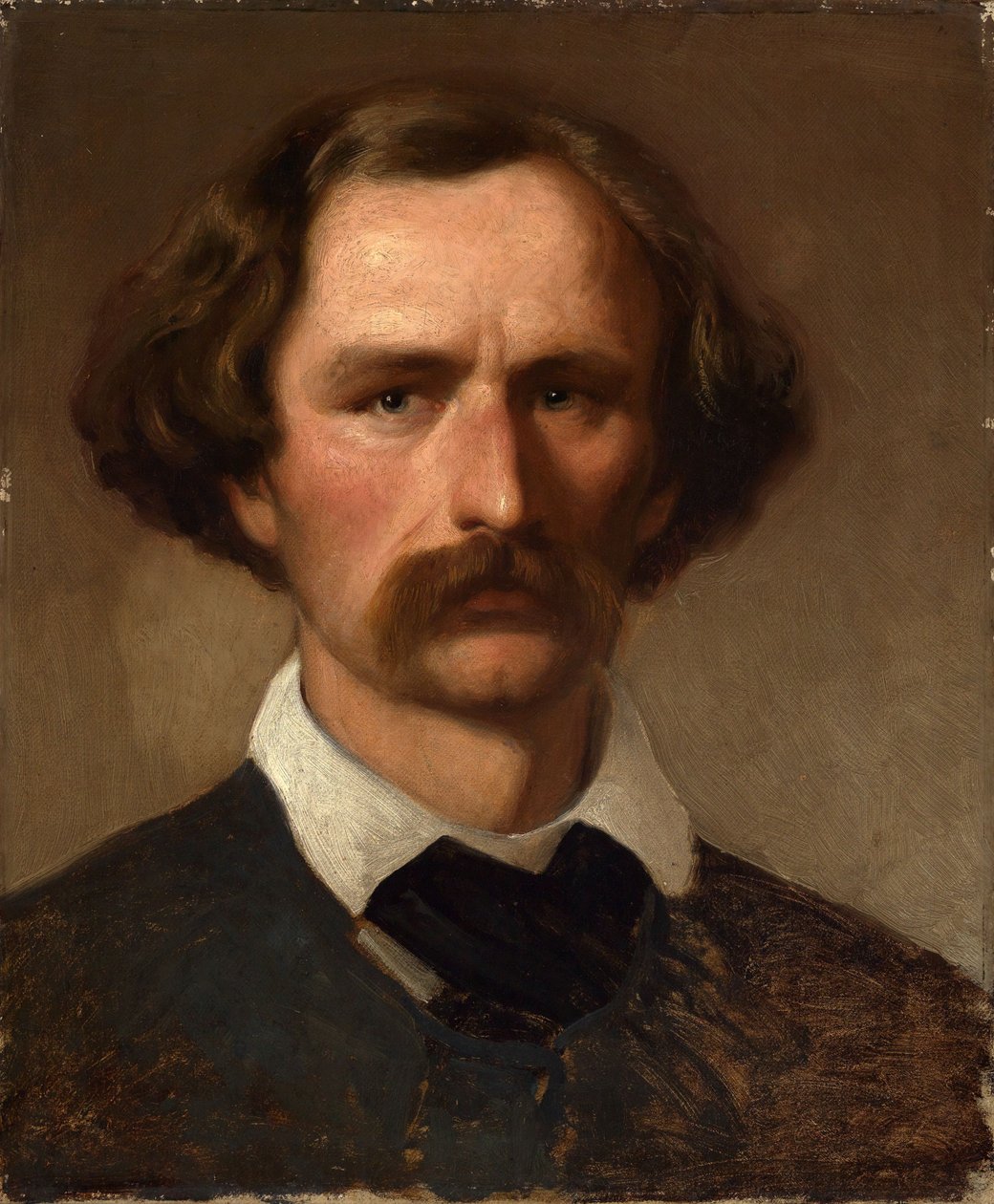 Bildnis des Malers Carl Friedrich Lessing von Emanuel Gottlieb Leutze