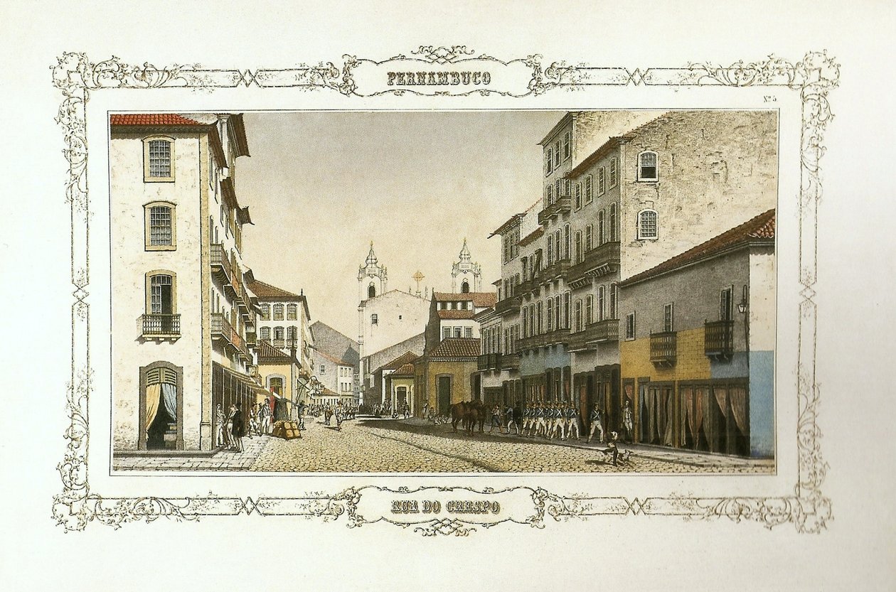 Crespo Straße im Album Pernambuco von Emil Bauch