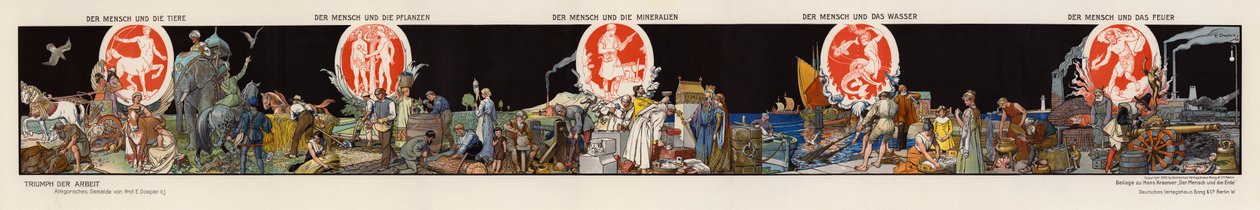 Der Triumph der Arbeit von Emil Doepler