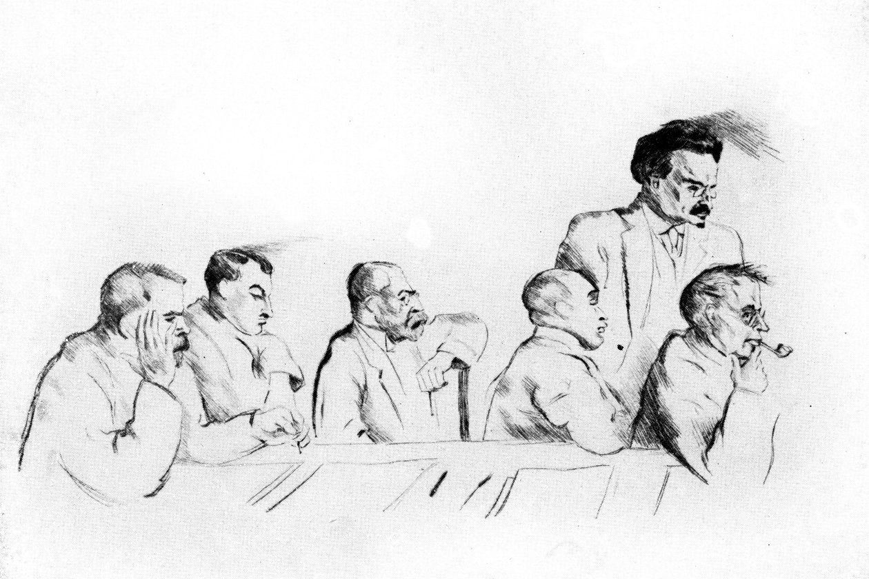 Vertrag von Brest-Litowsk - Russisches Team von Emil Orlik