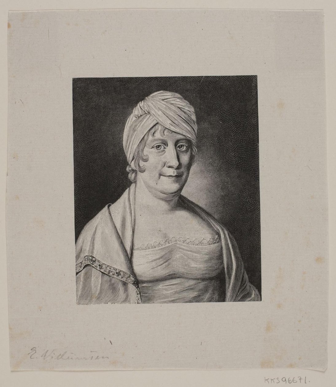 Ältere Dame von Emil Villumsen
