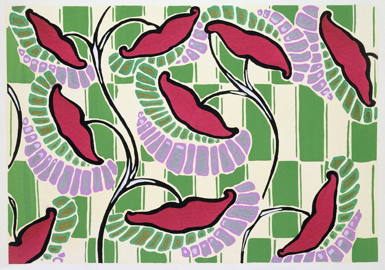 Blumenmuster aus 