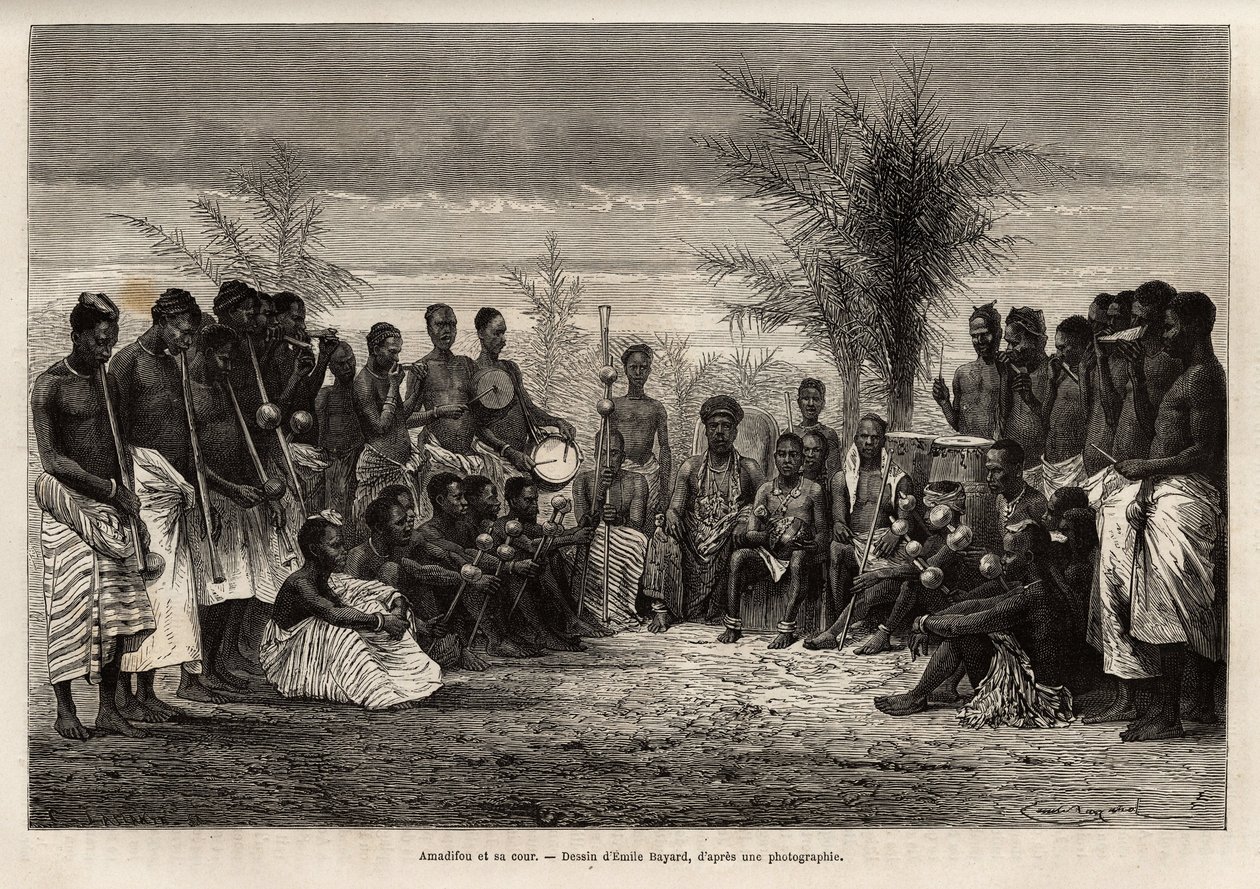 Amadifou, König von Assinie (Comptoir français de Côte d