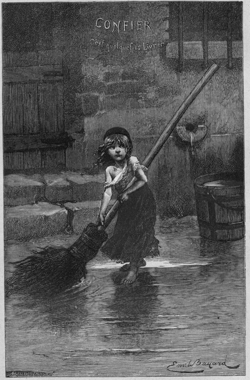 Cosette, Illustration aus 