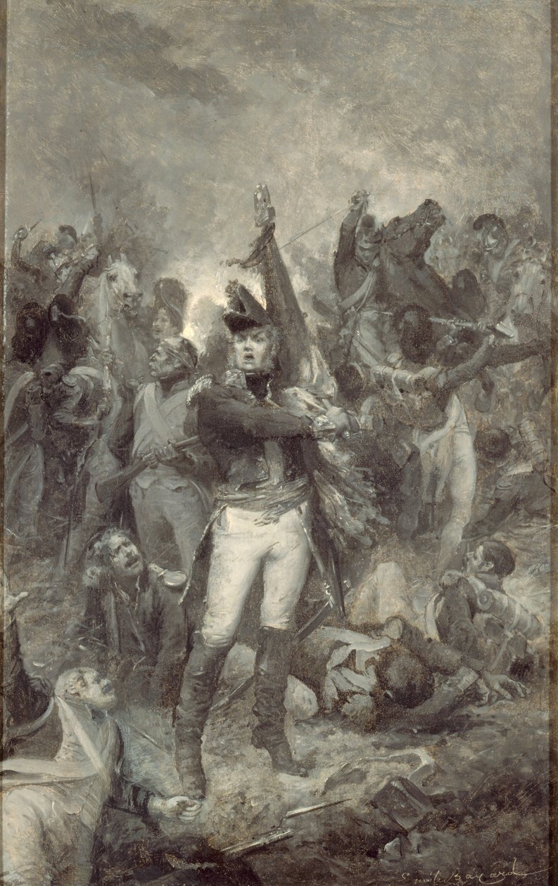 Porträt von Pierre Cambronne von Emile Antoine Bayard