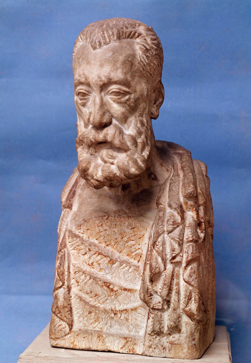 Büste des französischen Schriftstellers Anatole France (1844-1924) Skulptur von Antoine Bourdelle (20. Jahrhundert) Paris, Musée Bourdelle von Emile Antoine Bourdelle