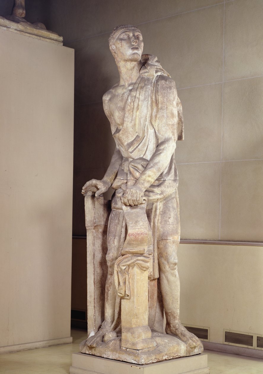 Eloquenz, Modell für das Denkmal für General Carlos Maria de Alvear (1788-1852) von Emile Antoine Bourdelle