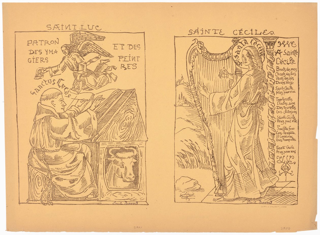 Der heilige Lukas von Emile Bernard