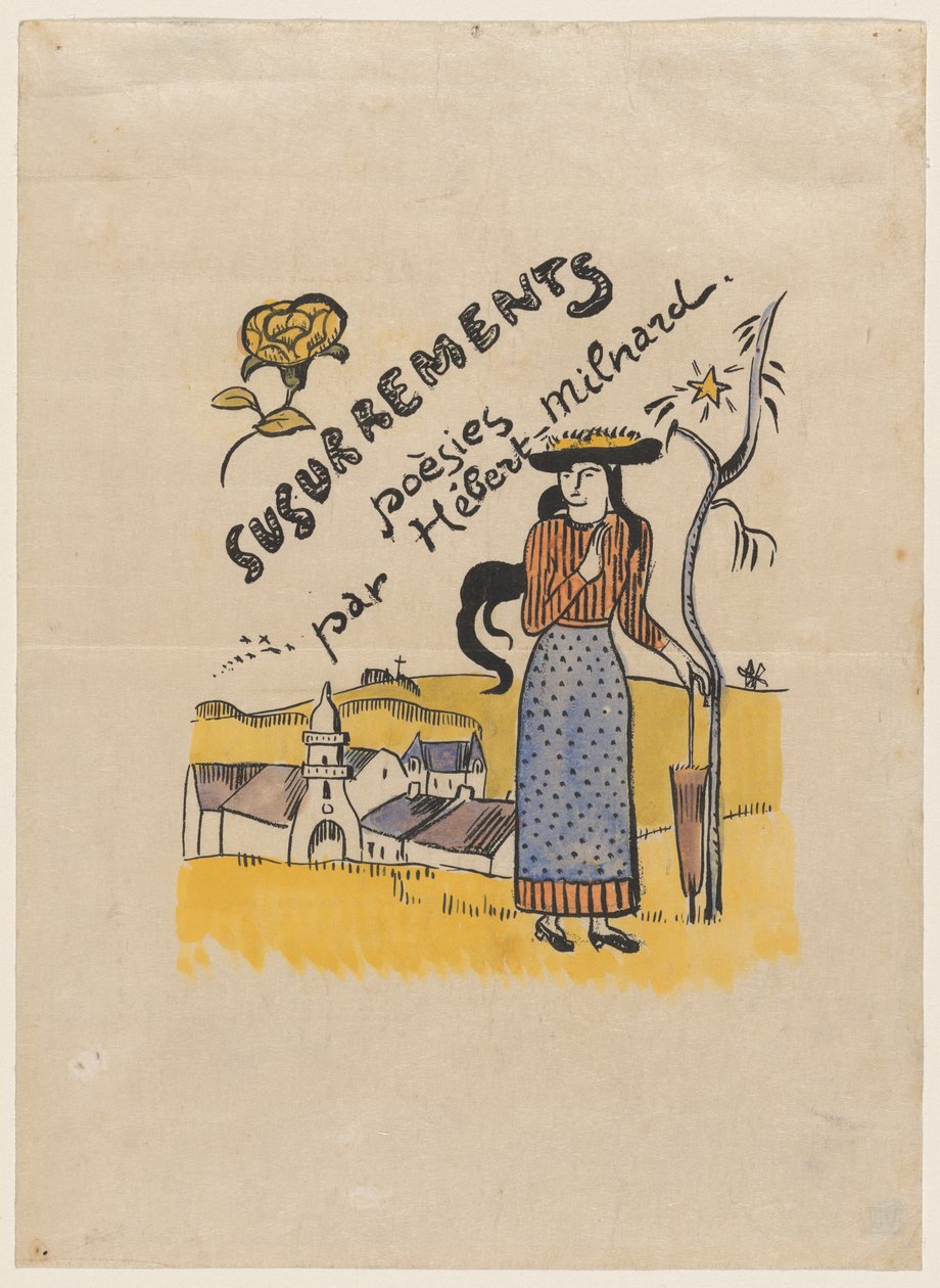 Susurrements, Gedichte von Hébert-Milnard von Emile Bernard