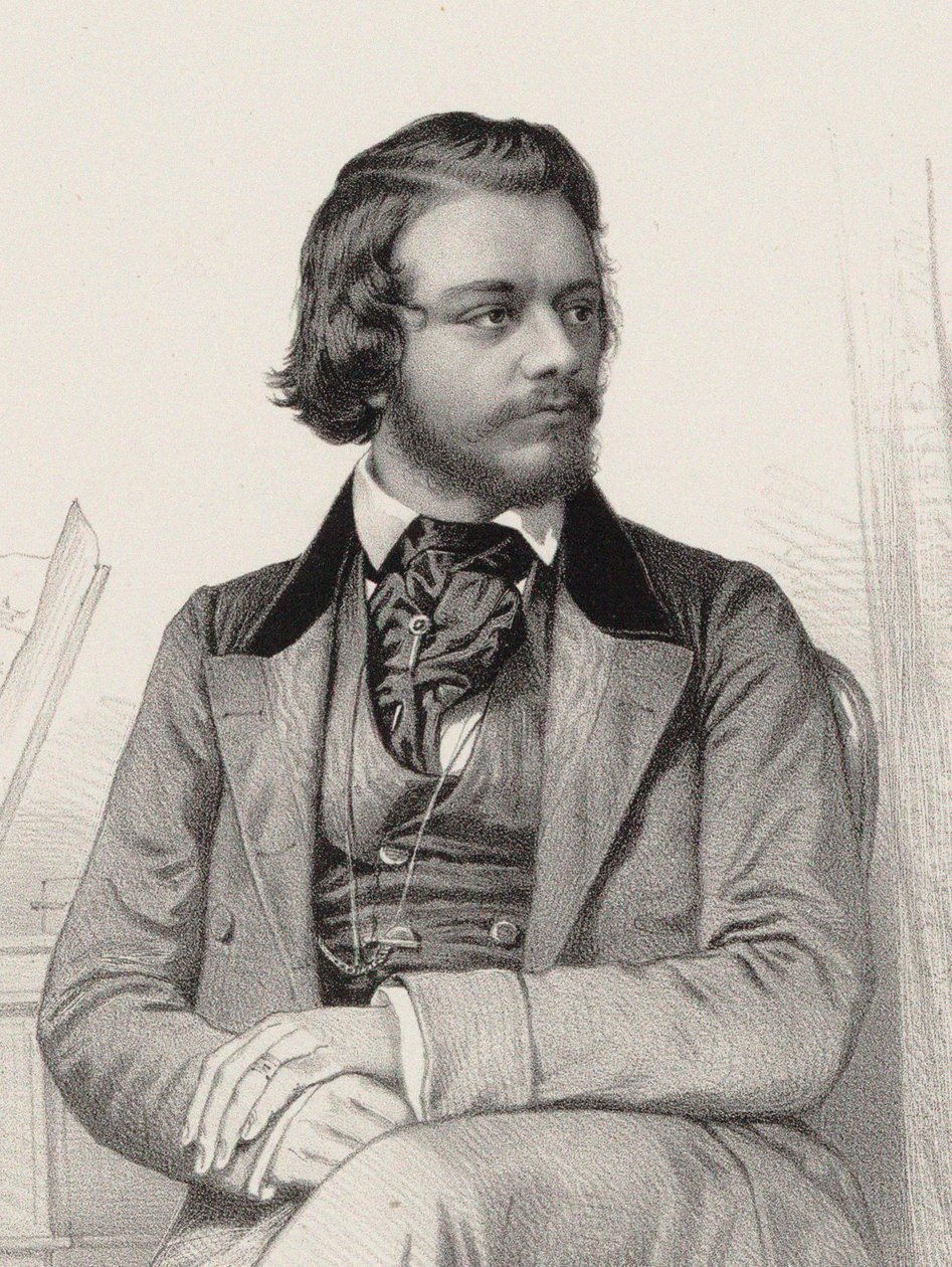 Porträt des Pianisten und Komponisten Theodor Leschetizky von Emile Desmaisons