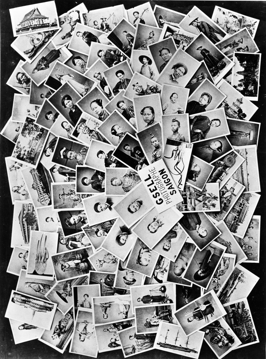 Werbung für das Gsell-Fotostudio, Saigon, ca. 1860er von Emile Gsell