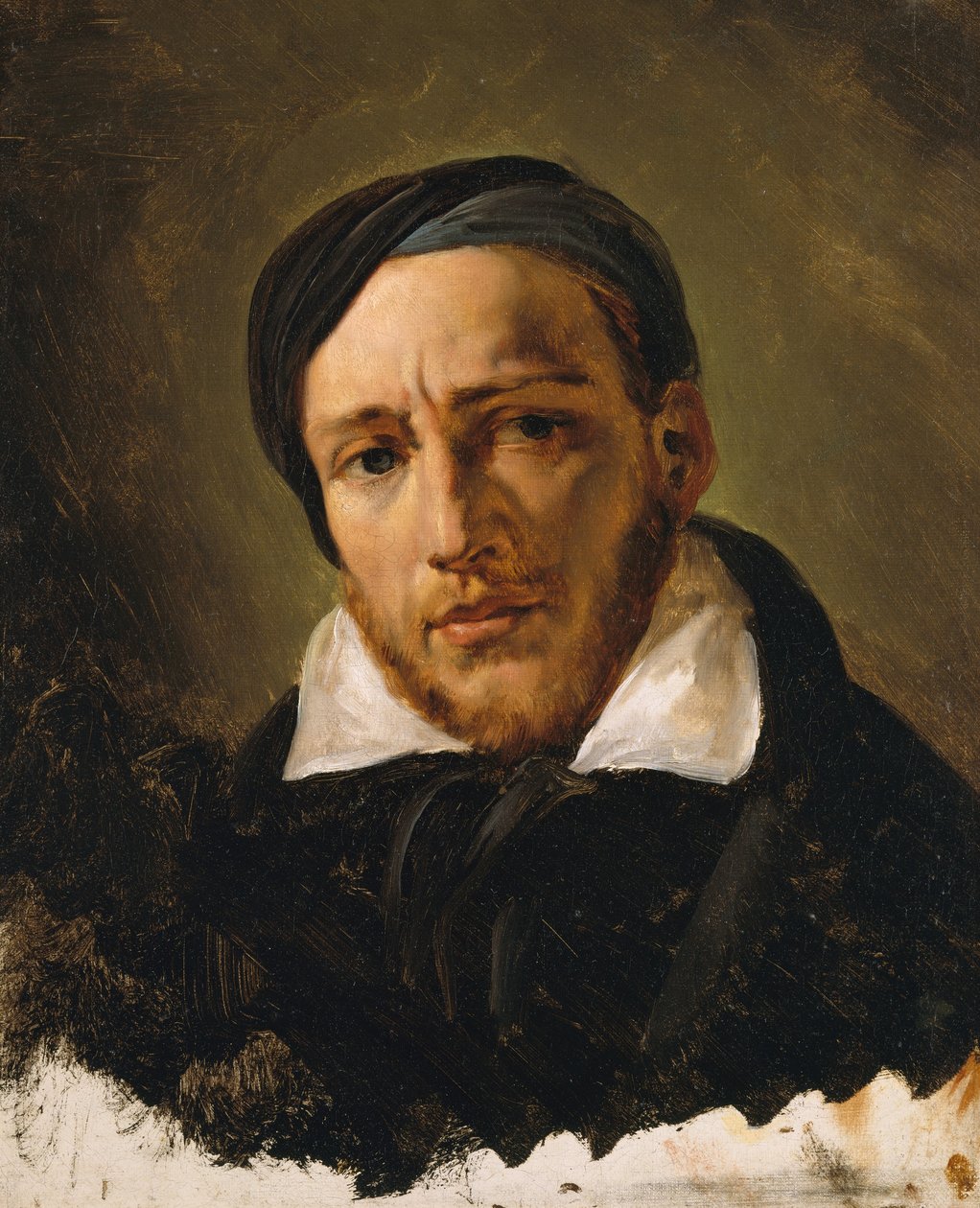 Jean-Louis-André-Théodore Géricault, wahrscheinlich 1822 oder 1823 von Emile Jean Horace Vernet