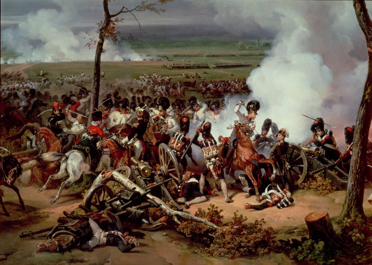 Die Schlacht bei Hanau, 1813, 1824 (Detail) von Emile Jean Horace Vernet