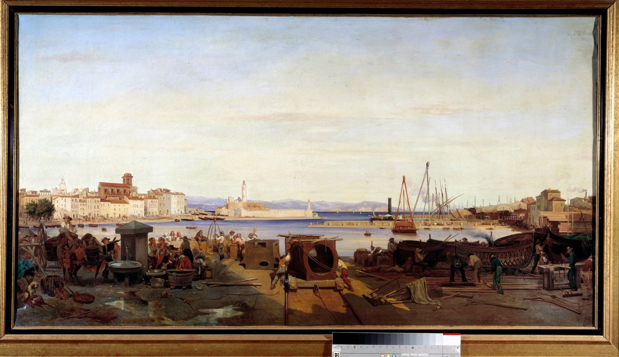 Der Hafen von La Ciotat von Emile Loubon