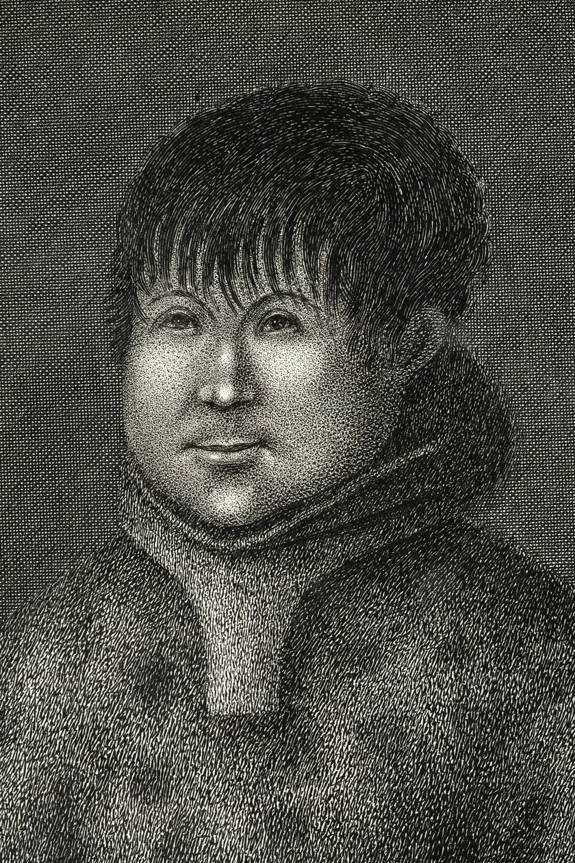 John Sakeouse, ein Eingeborener von Jacob Sound, Grönland, der erste Eskimo, der in diesem Land bekannt ist, 1816 von Emilia Anderson