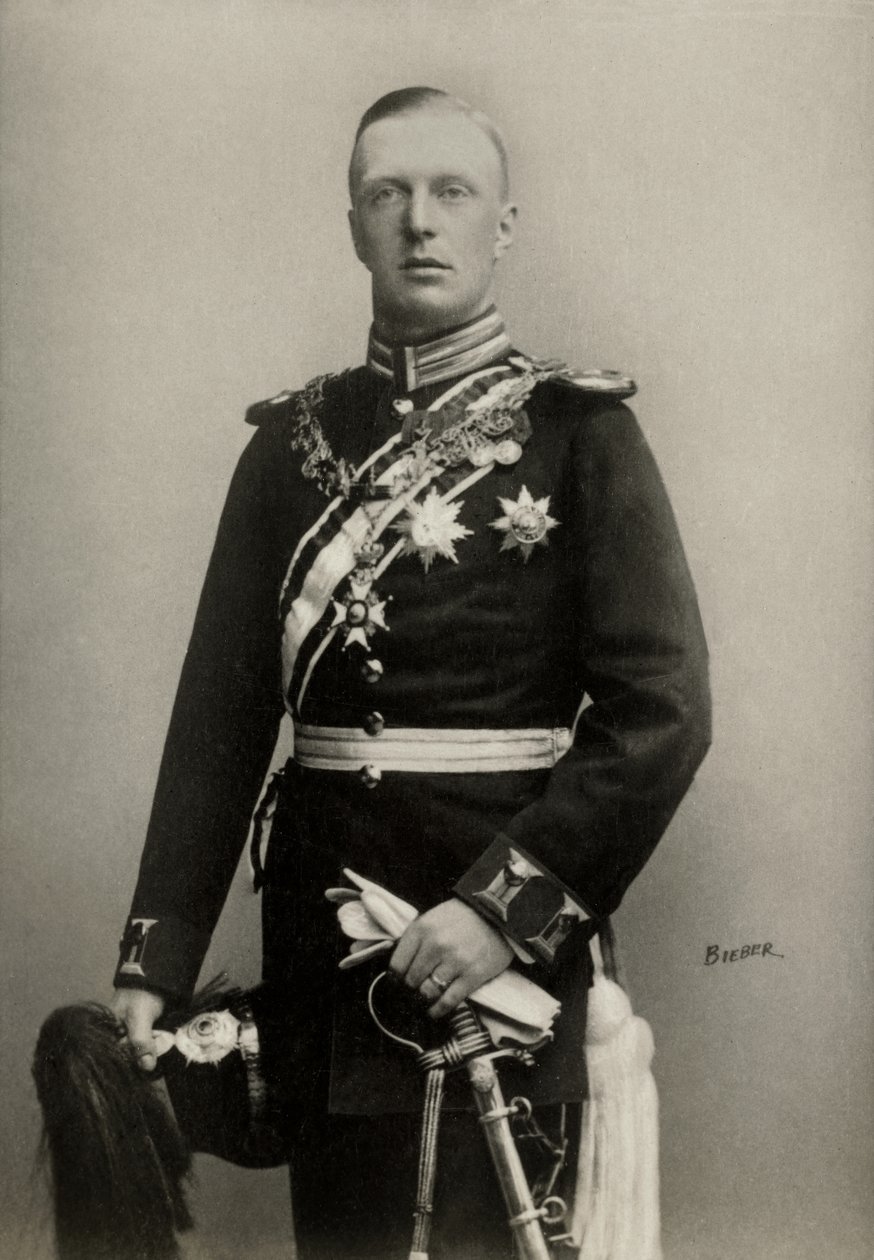 Porträt von Henri, Prinzgemahl der Niederlande, Herzog von Mecklenburg von Emilie Bieber