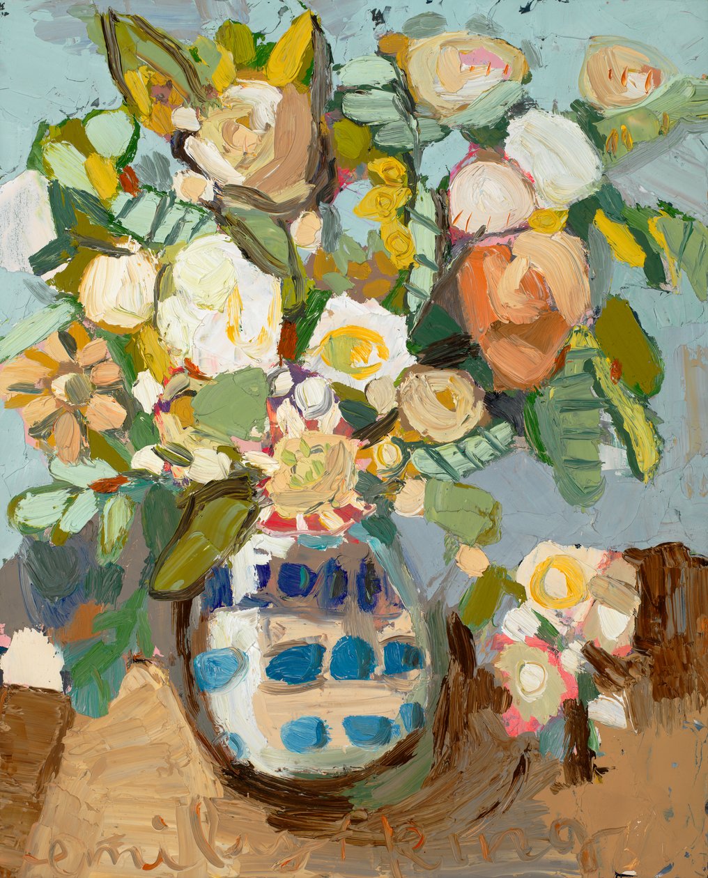 Crushed Blue, 2020 von Emily Fox King