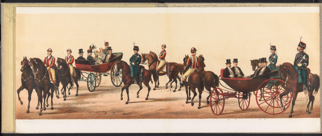 Umzug in Haarlem, 1872 (Platte 8) von Emrik and Binger