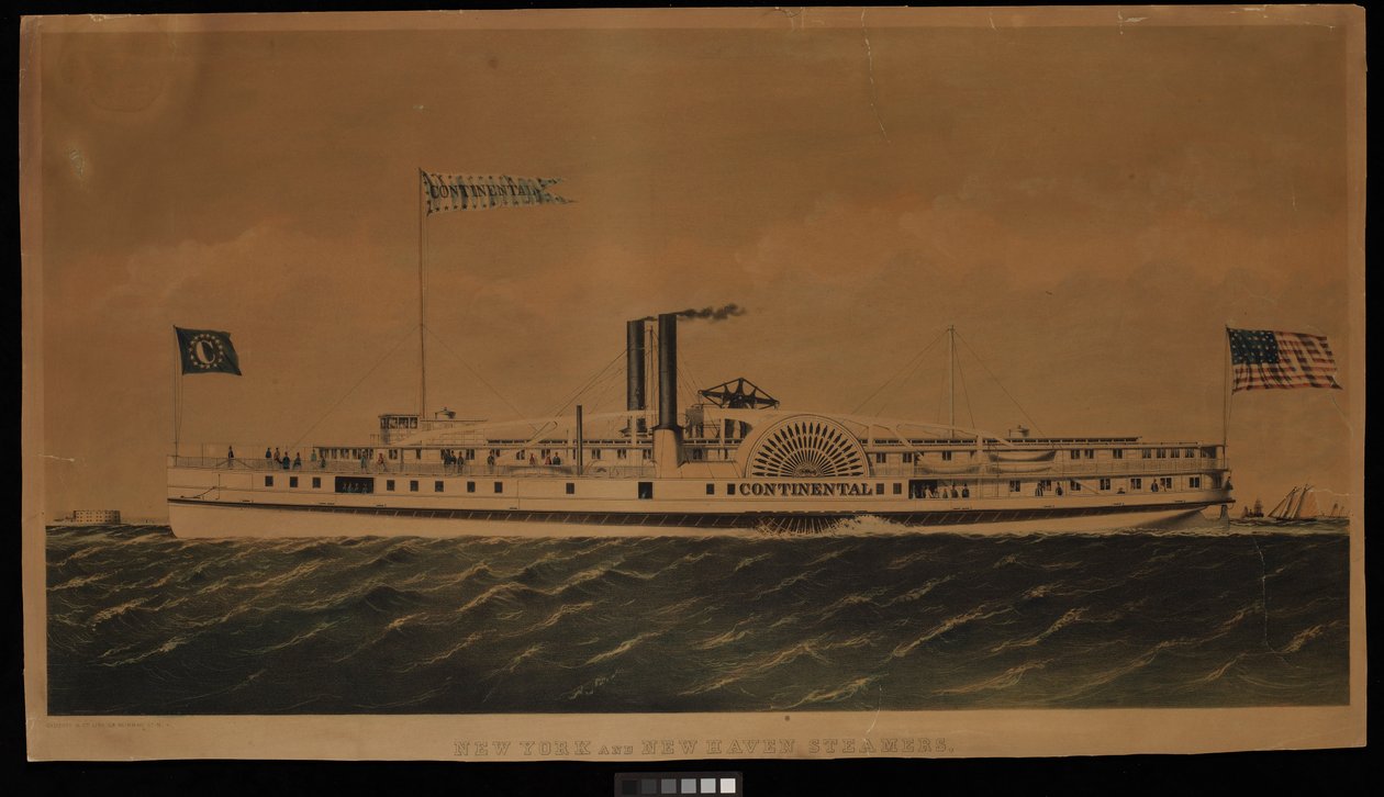 New York und New Haven Dampfer Continental von Endicott Endicott