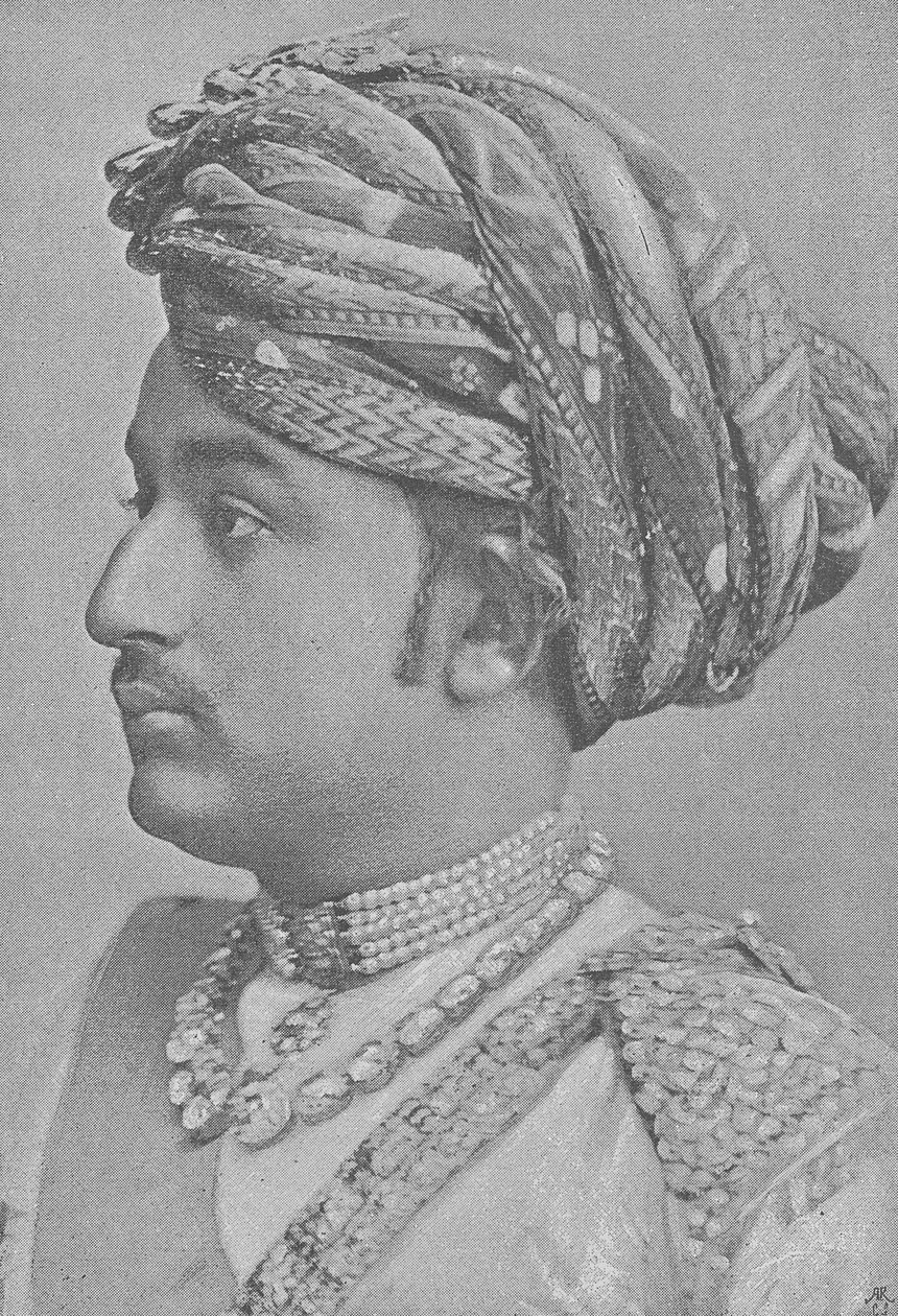 Khengarji III, Maharao von Kutch von English Photographer