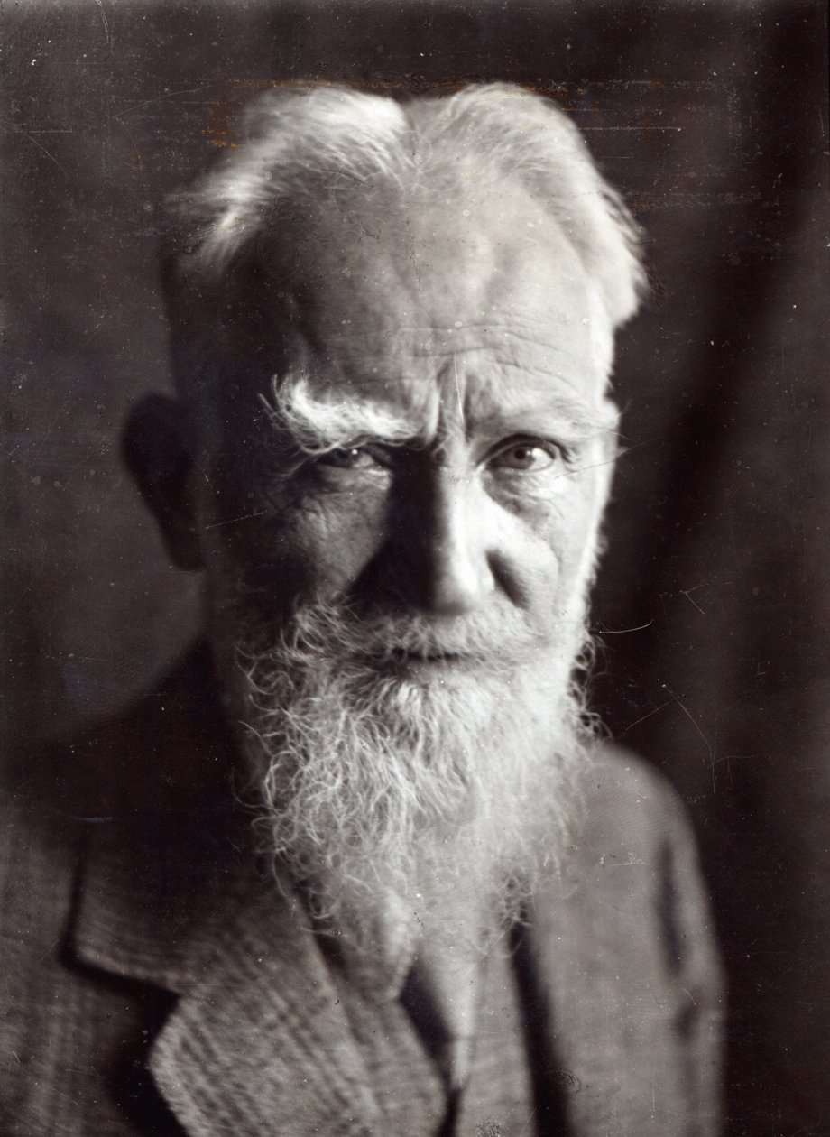 Porträt von George Bernard Shaw, Februar 1933 von English Photographer