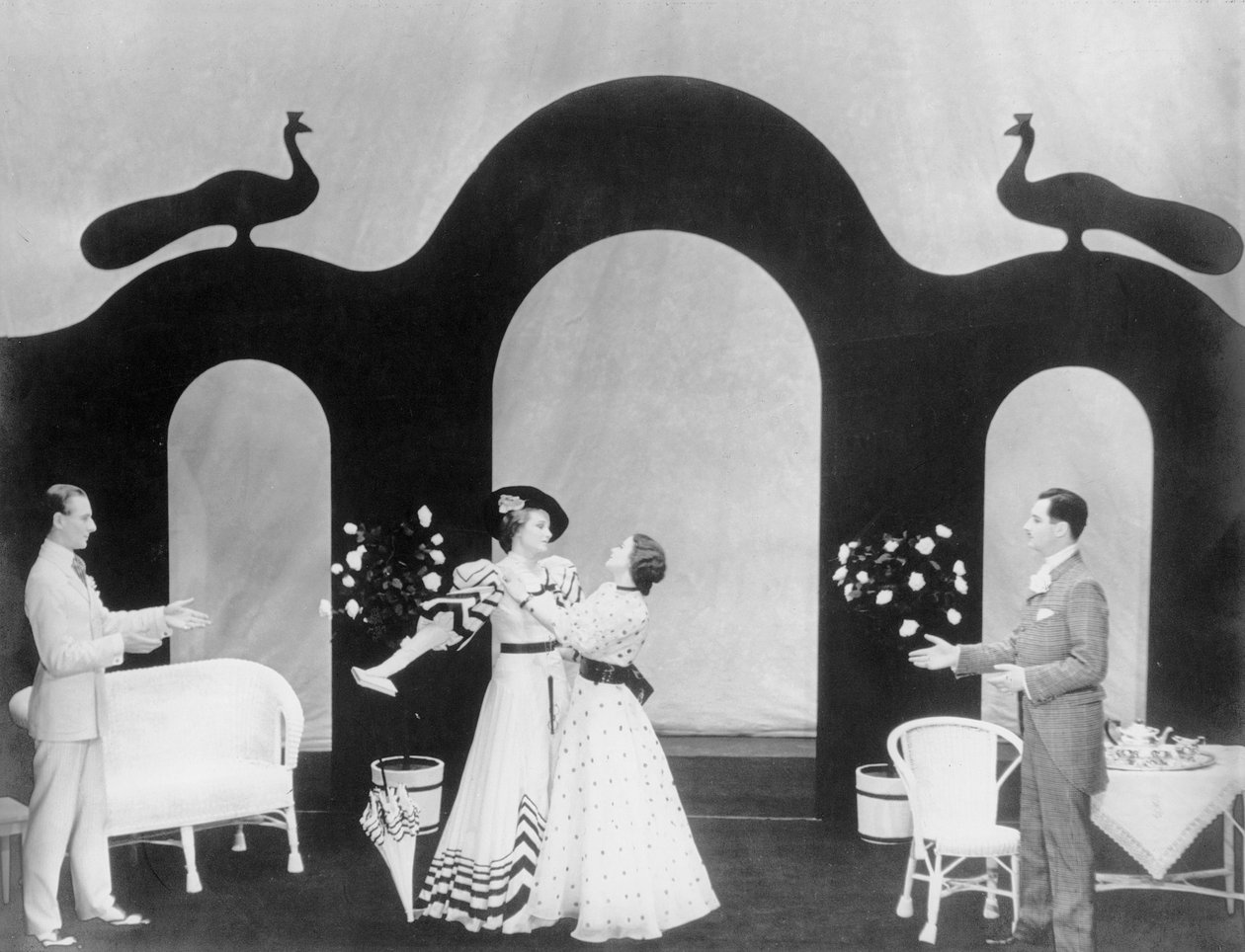 Szene aus Ernst sein ist alles von Oscar Wilde im Lyric Hammersmith, 7. Juni 1930 von English Photographer