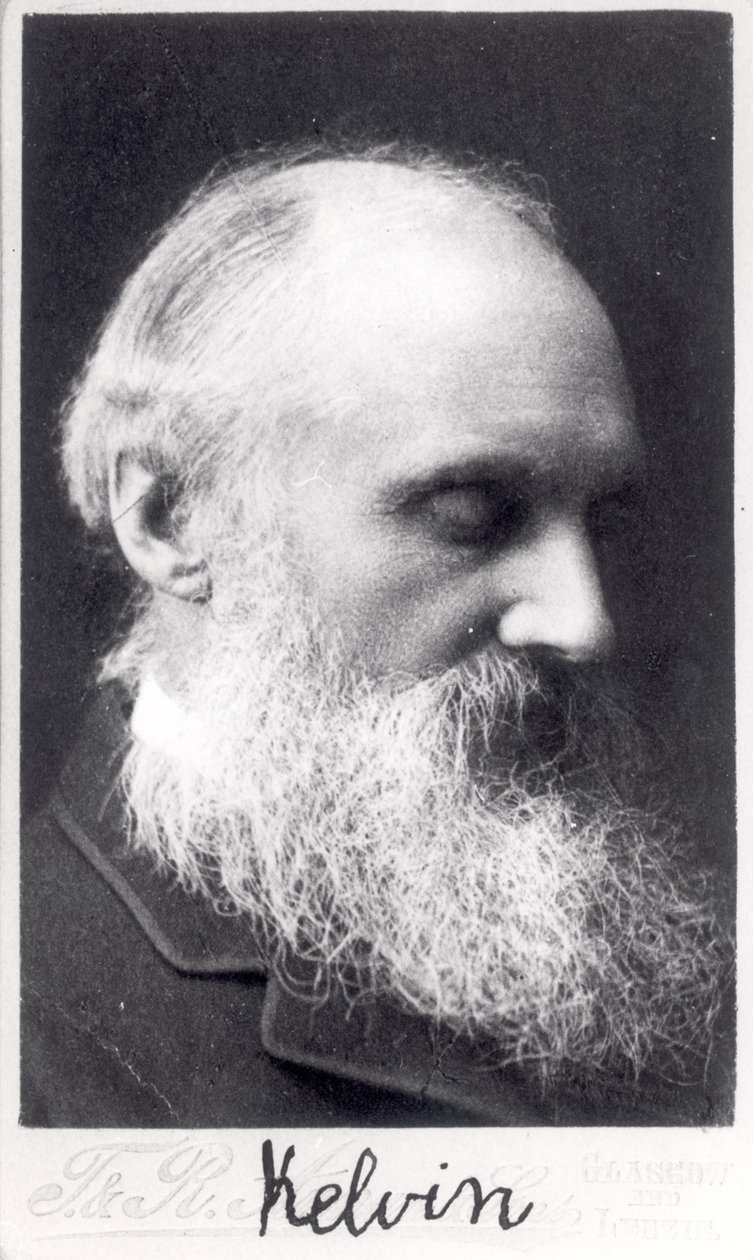 Sir William Thomson (1824-1907) Lord Kelvin von English Photographer