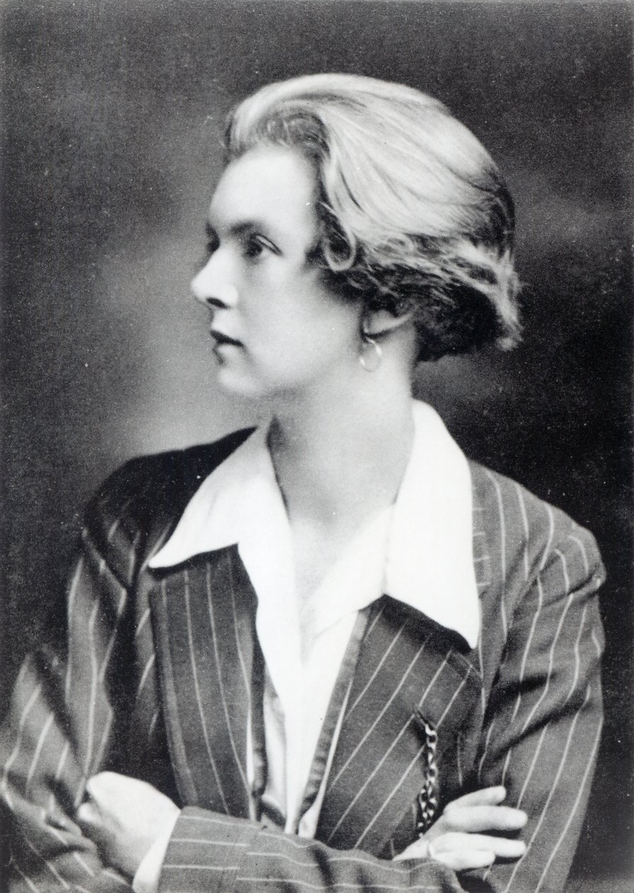 Una Vincenzo, Lady Troubridge, um 1915 von English Photographer