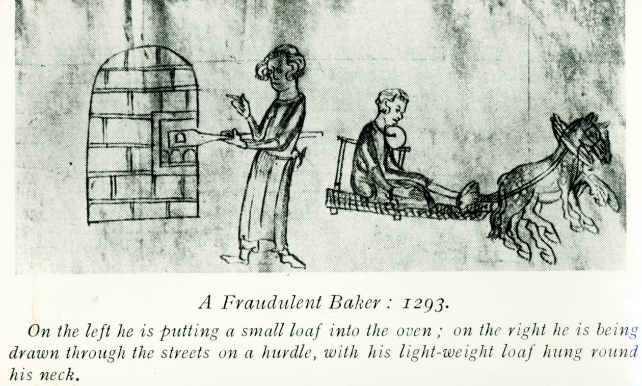 Ein betrügerischer Bäcker, 1293 von English School