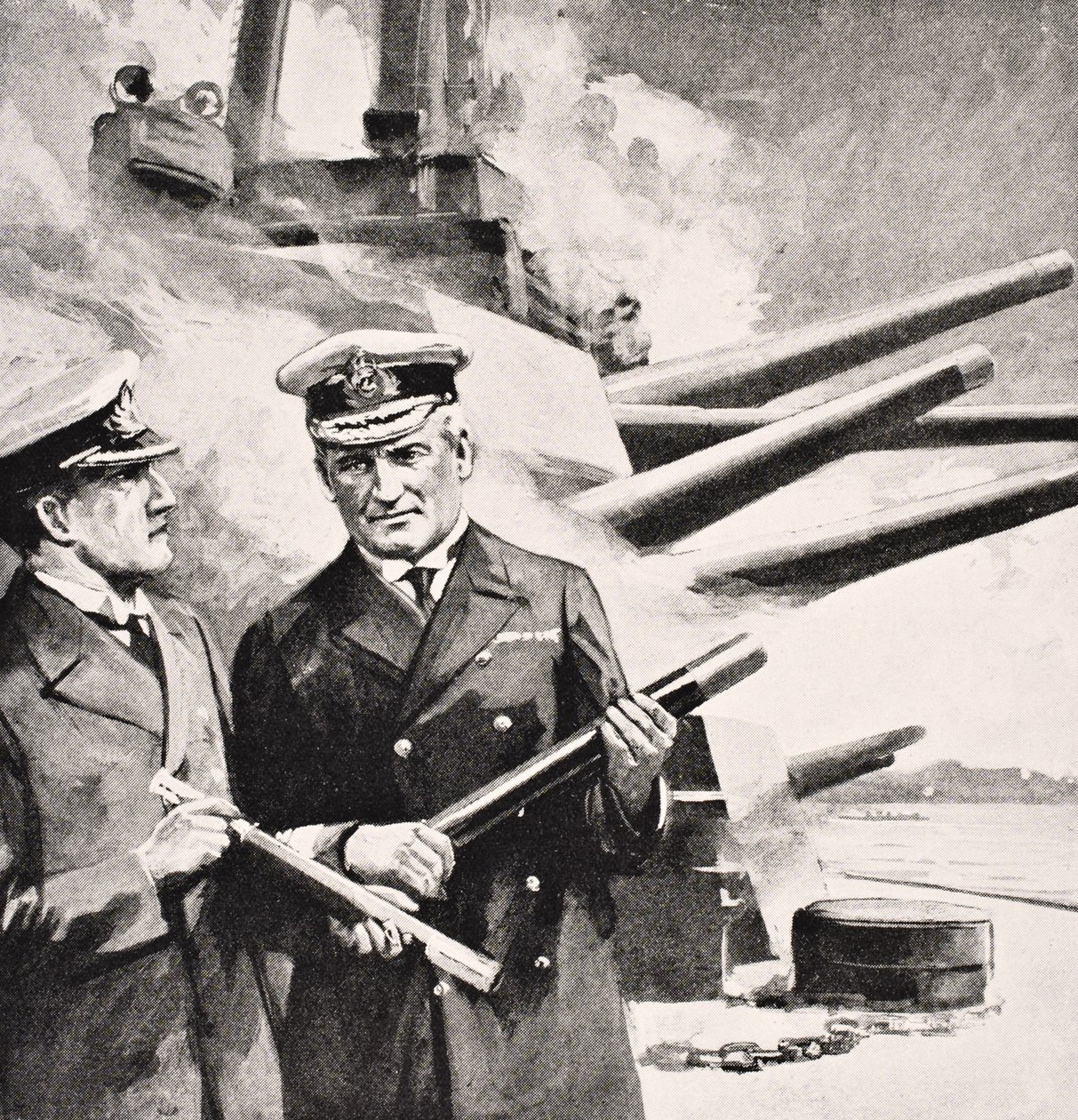 Admiral der Flotte Sir John Michael de Robeck, aus 