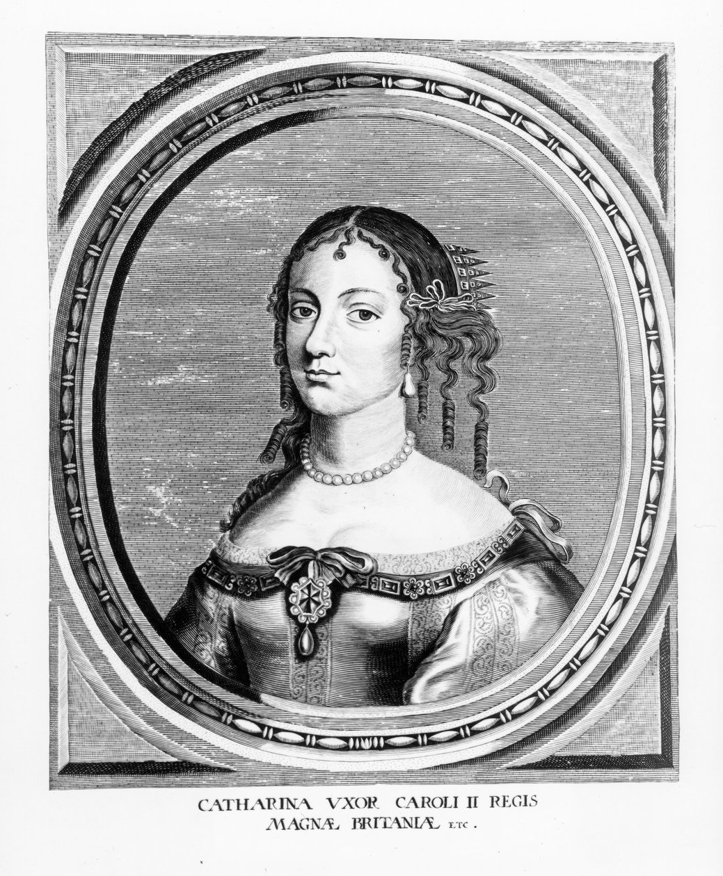 Katharina von Braganza (1638-1705) von English School
