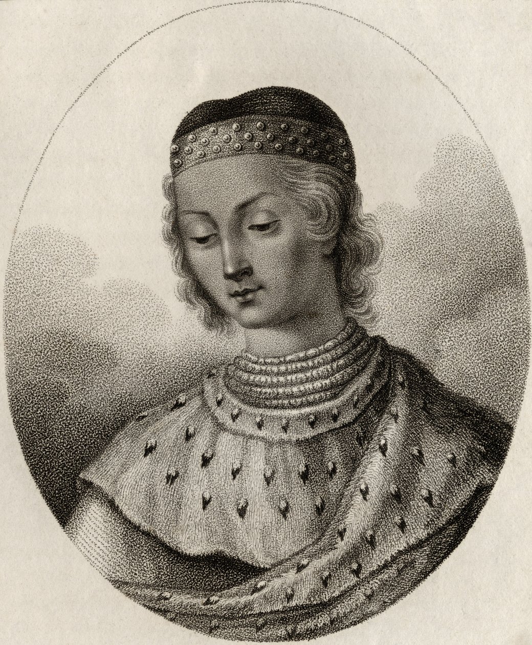 Karl von Valois, Herzog von Orleans, graviert von Gerimia, aus 
