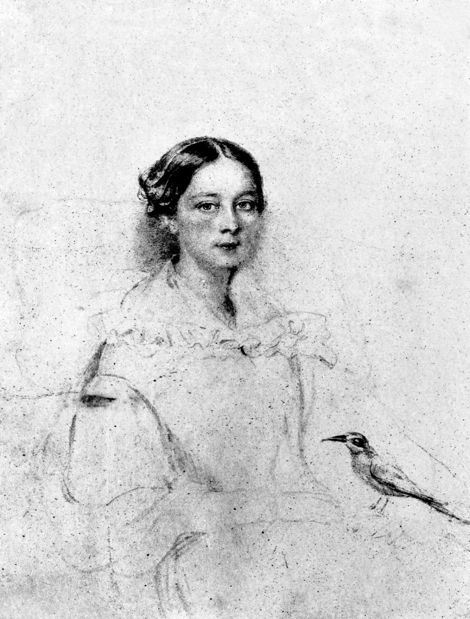 Emily Shore, nach einem Porträt von ca. 1838 von English School