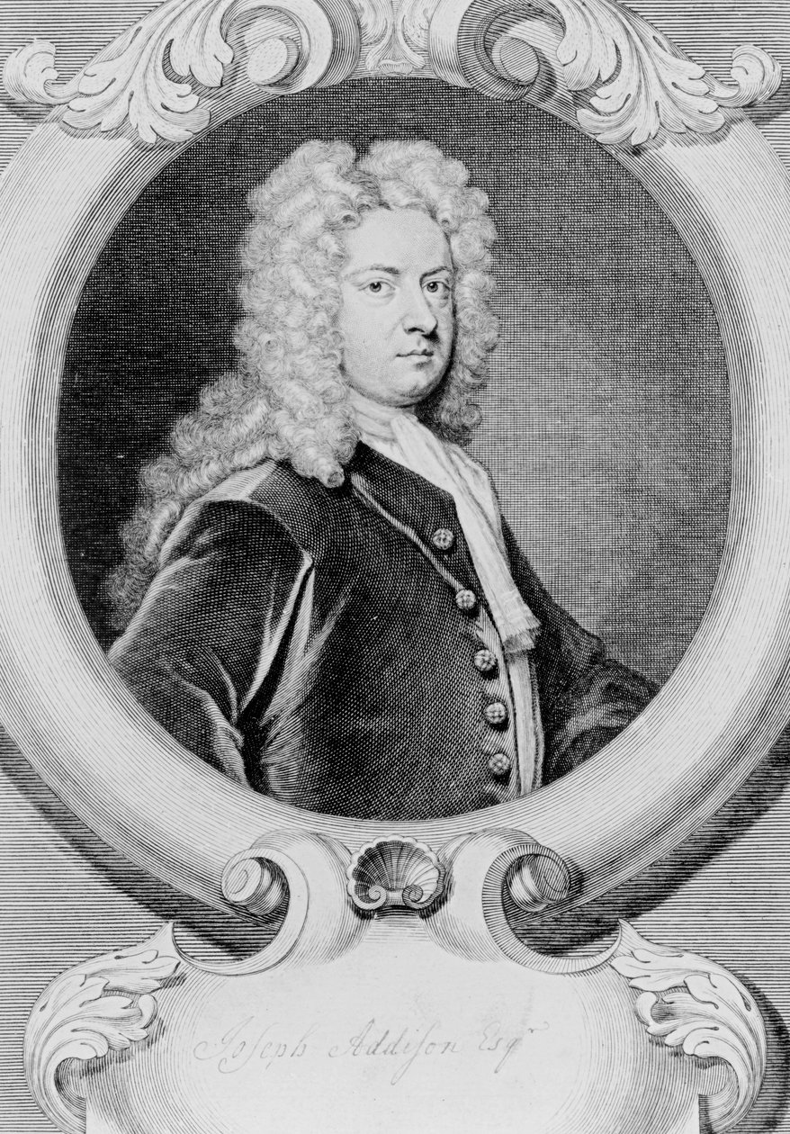 Joseph Addison (1672-1719) von English School