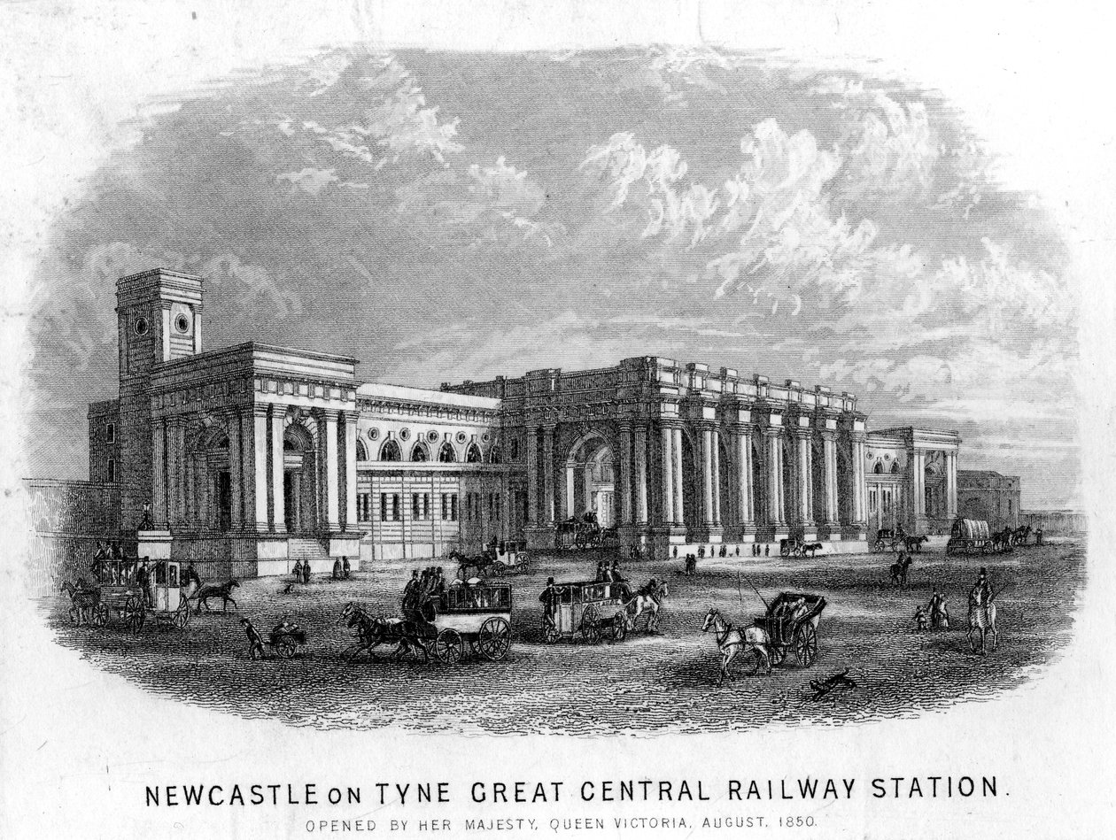 Newcastle-upon-Tyne Hauptbahnhof von English School