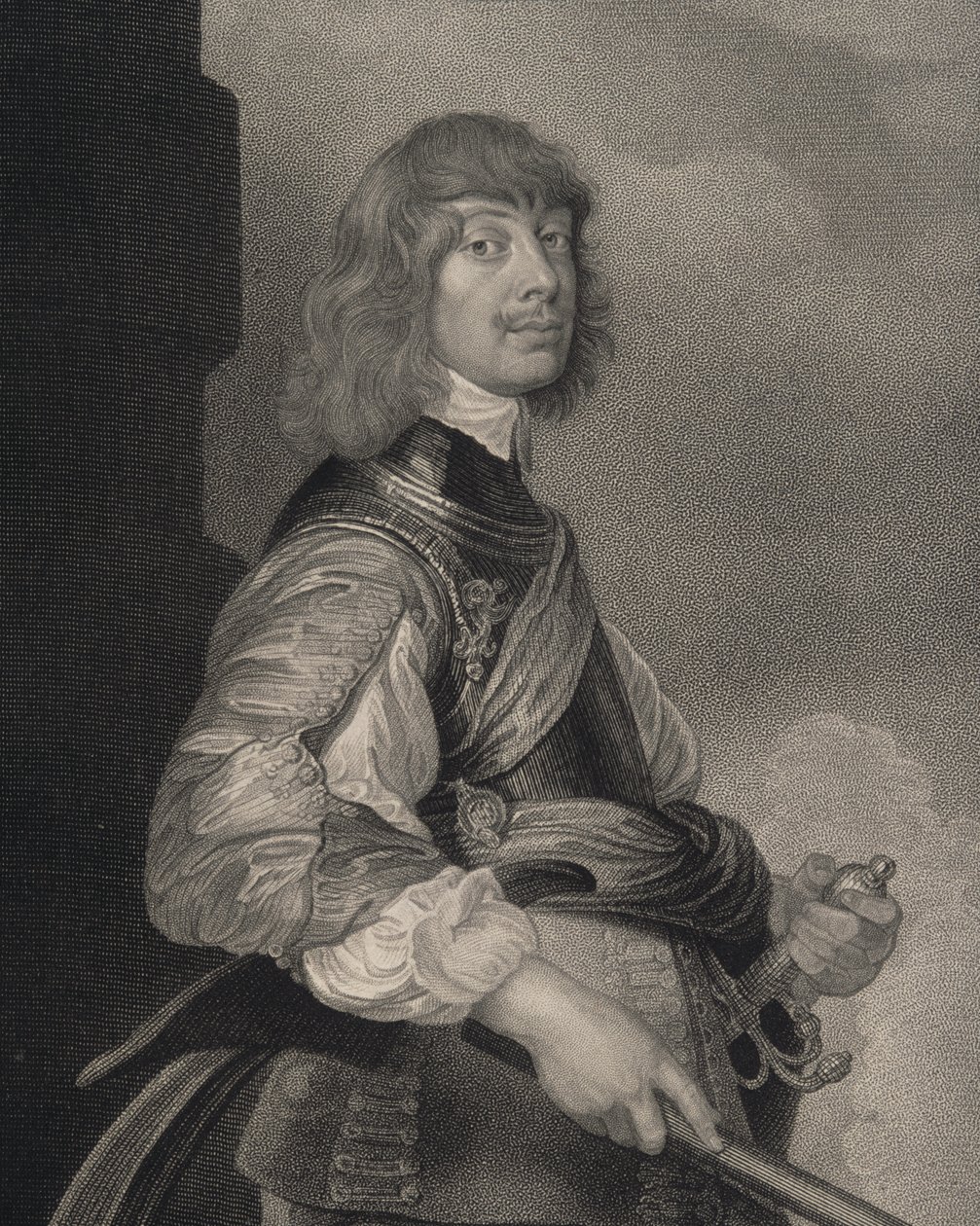 Porträt von Algernon Percy (1602-68), 10. Earl of Northumberland, aus 