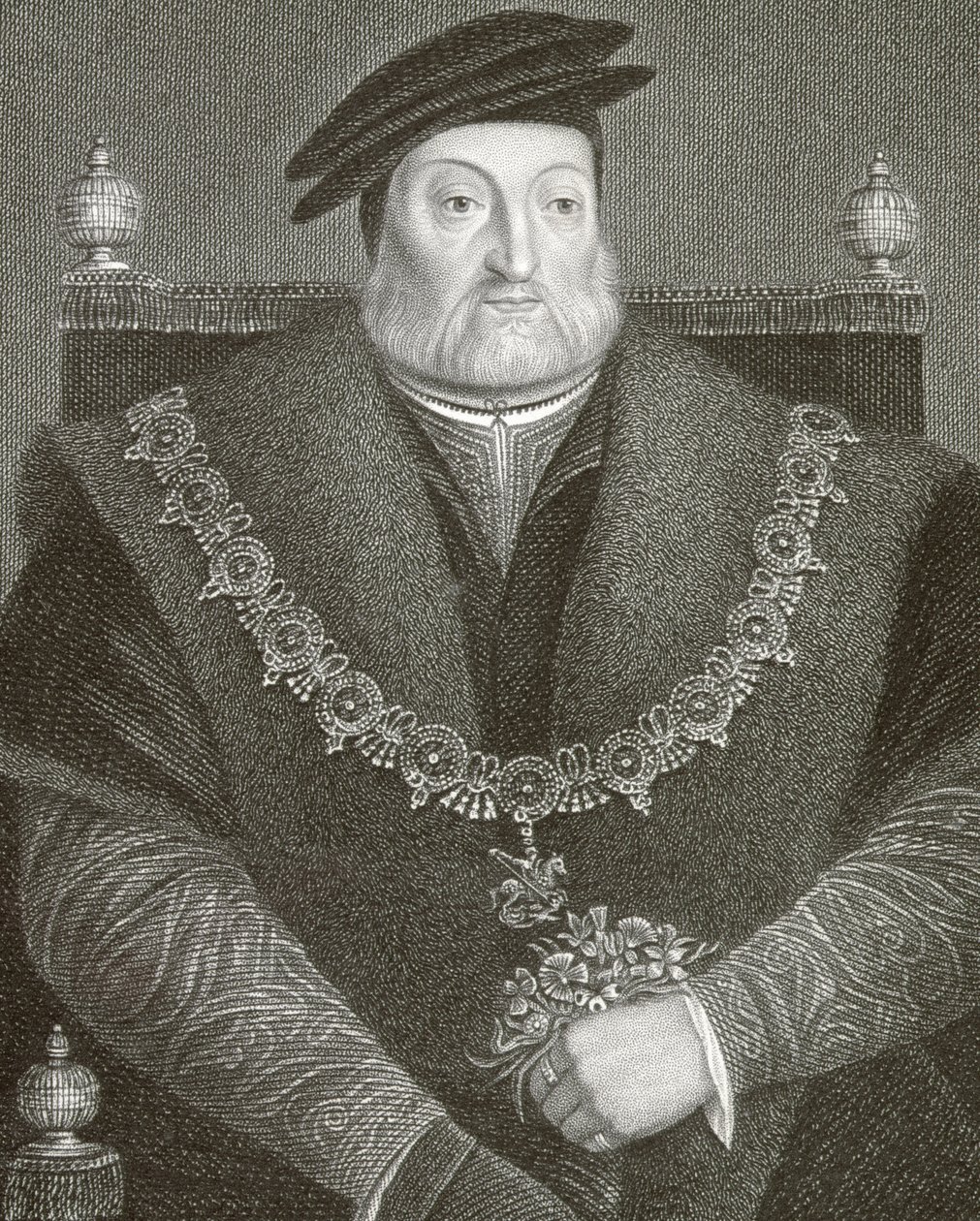 Porträt von Charles Brandon, 1. Herzog von Suffolk, aus 